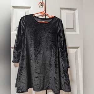 Old Navy Black Dress with Gold Accents